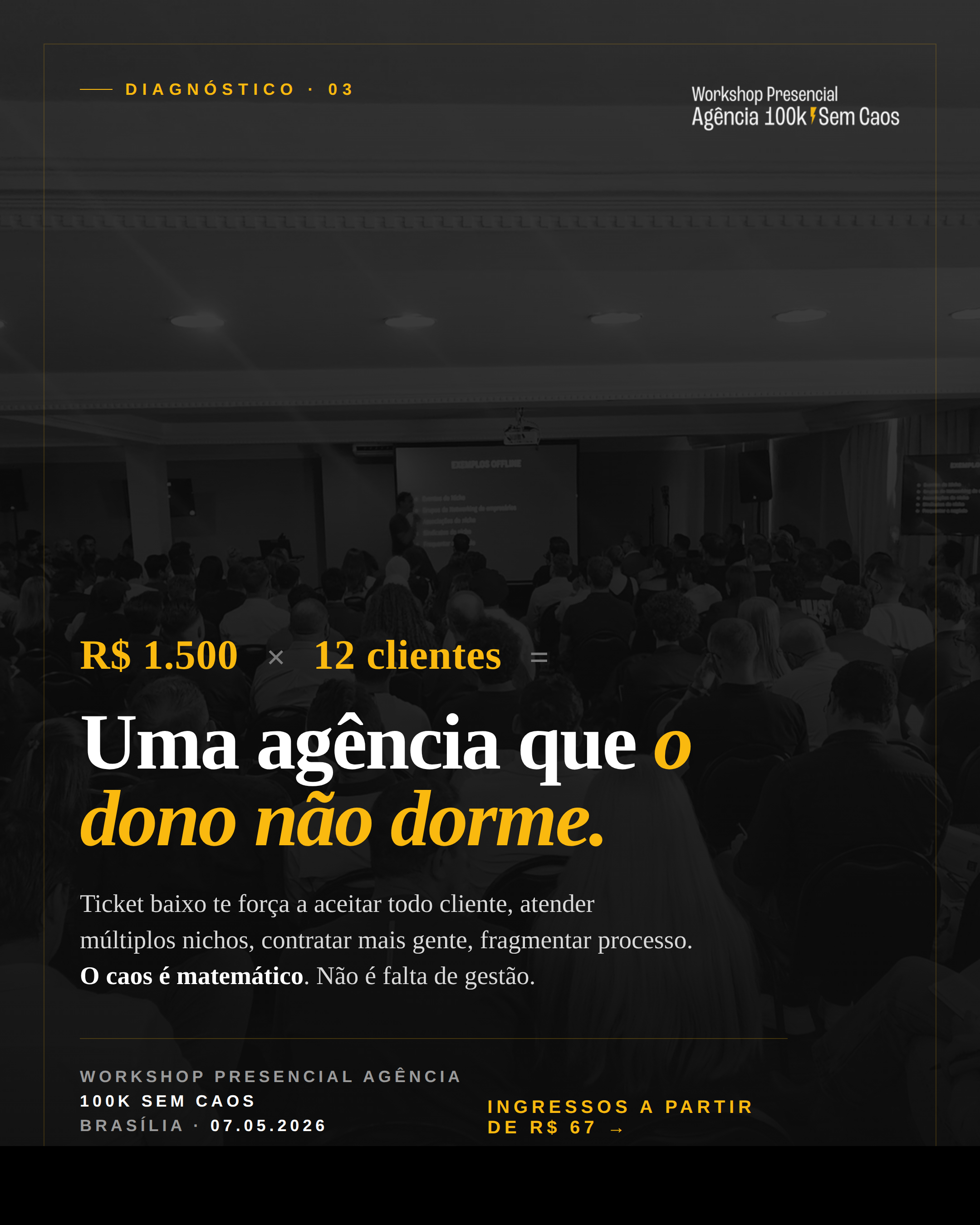 Post 03 — Ticket Baixo